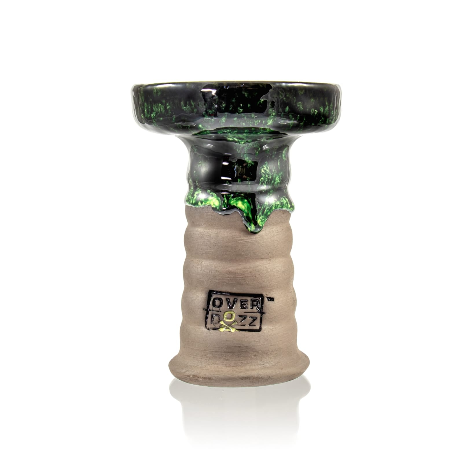 Overdozz Premium Phunnel Bowl G2-B Black Clay - Emerald