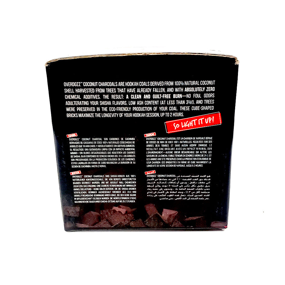 Overdozz Natural Coconut Charcoal